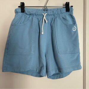 Big Bud Press Lightweight Sweat Shorts in Baby Blue, Size S.
